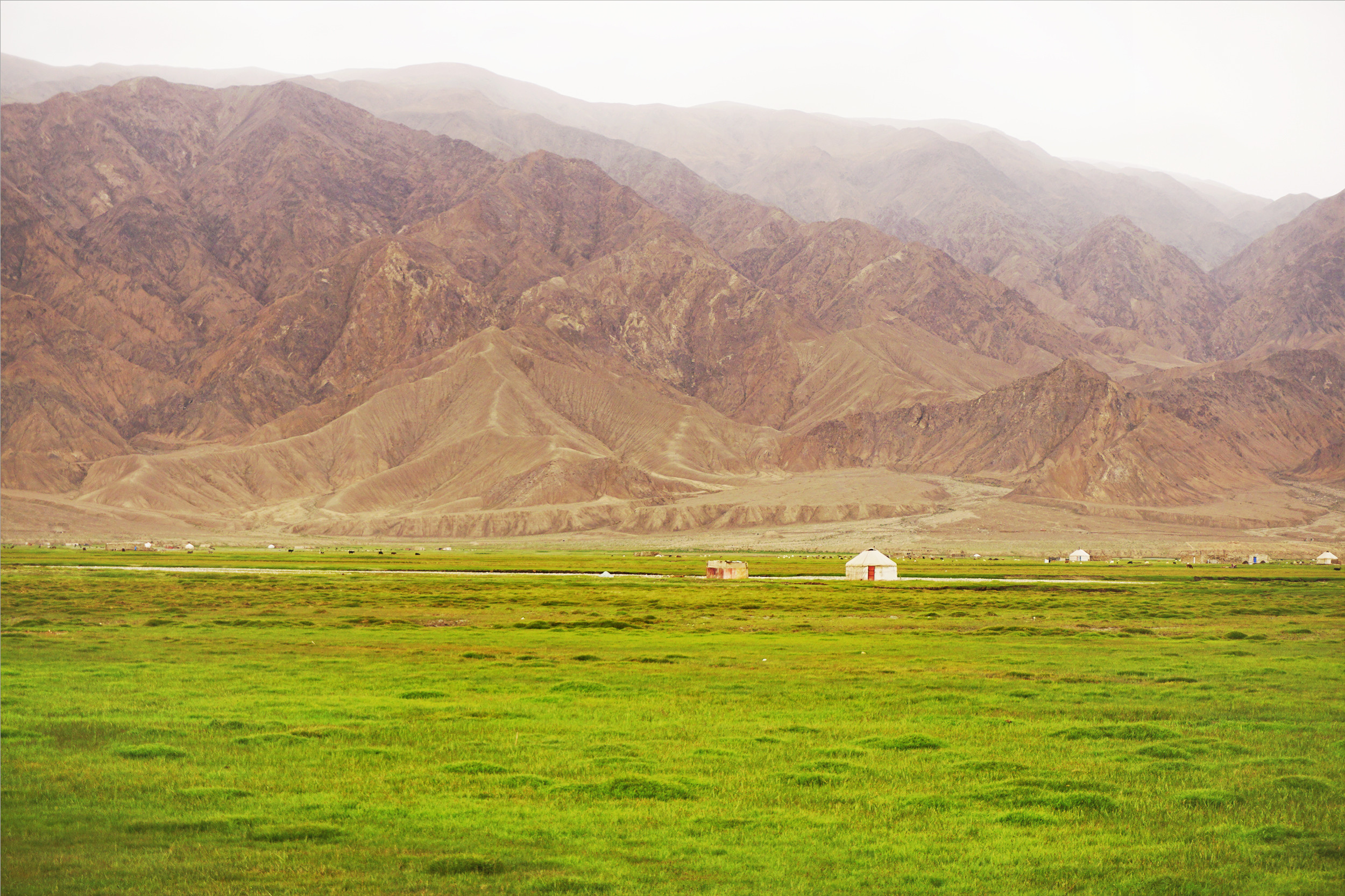 Pamir Plateau Landscape